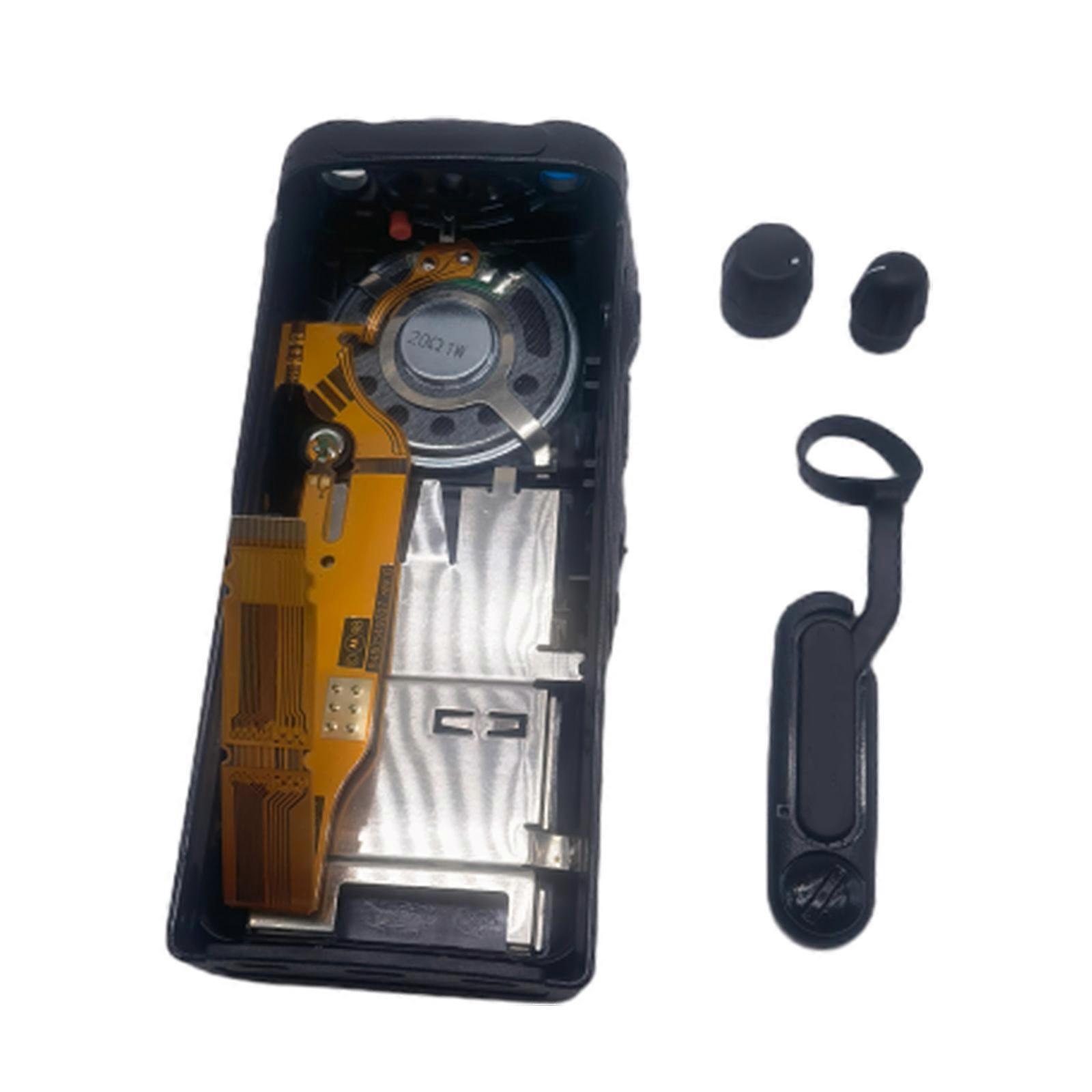 Replacement Repair Housing Cover Shell Sheaths Front Case Flexes Cable with Knob for PRO5150 HT750 WalkieTalkie Multicolor