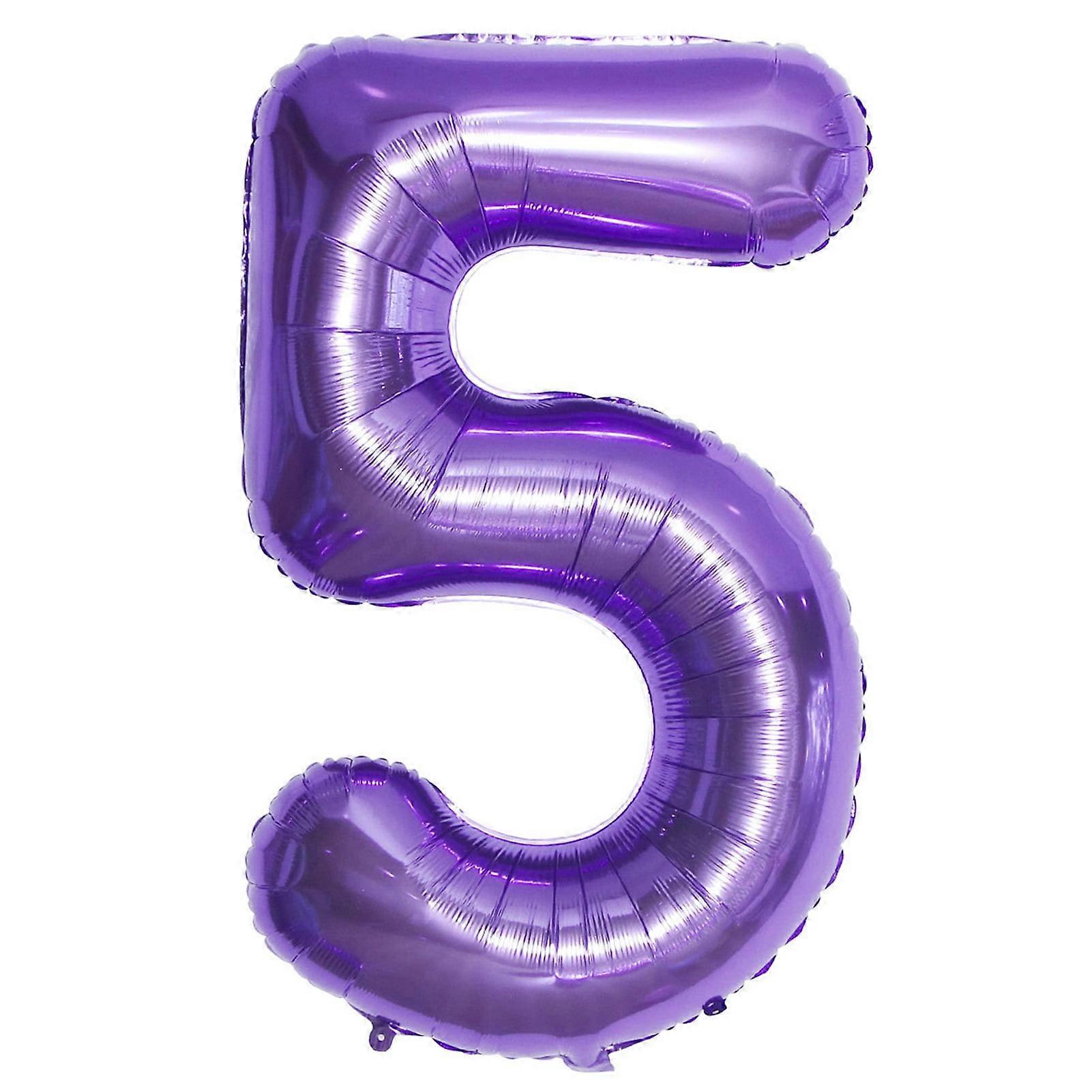 Number Balloon Easy to Use Flexible Reusable Portable Self-sealing Party Balloon Photograph Props