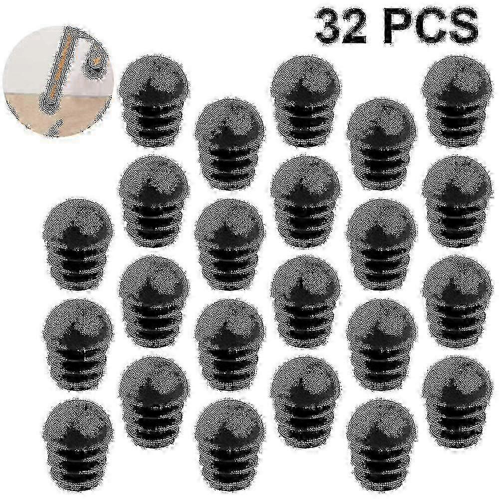32 Pieces Pipe Plugs, Round End Cap, Pipe, Lamellar Plugs