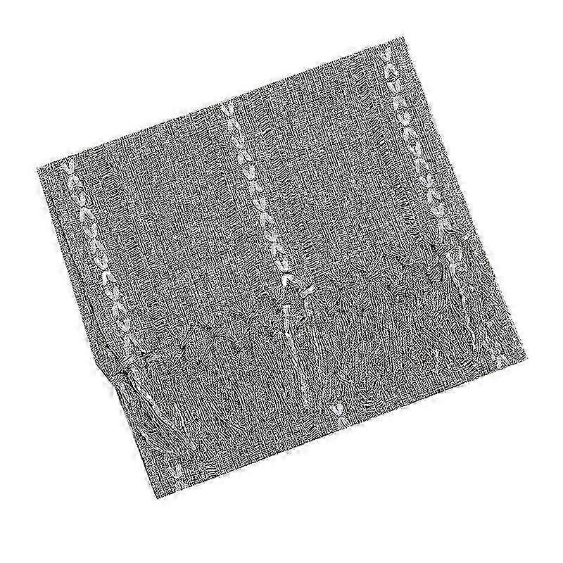 Imitation Cotton Linen Tassel Table Flag Simple Solid Color Holiday Party Dining Table Decoration Long Tablecloth