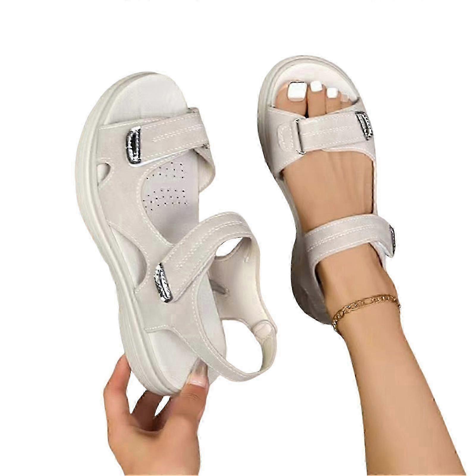Ladies' Orthopedic Sport Sandals - with Advanced Cushioning and Arch Support for Comfortable Walking. Wide Fit Design