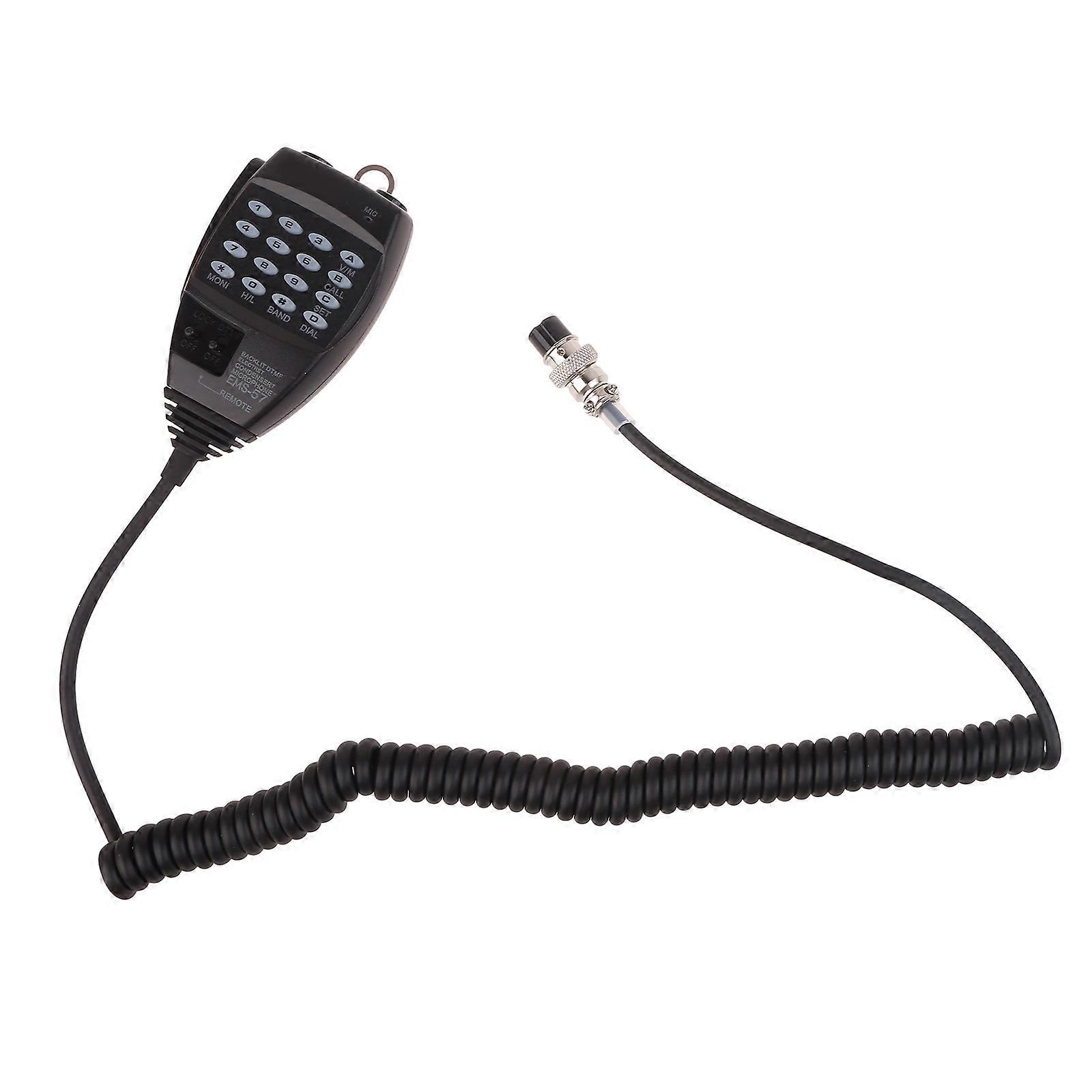 Microphone for Alinco DR03 DR06 DR135 DR235 DR435 DR635 Walkie Talkie Keypad Mic Speaker Multicolor