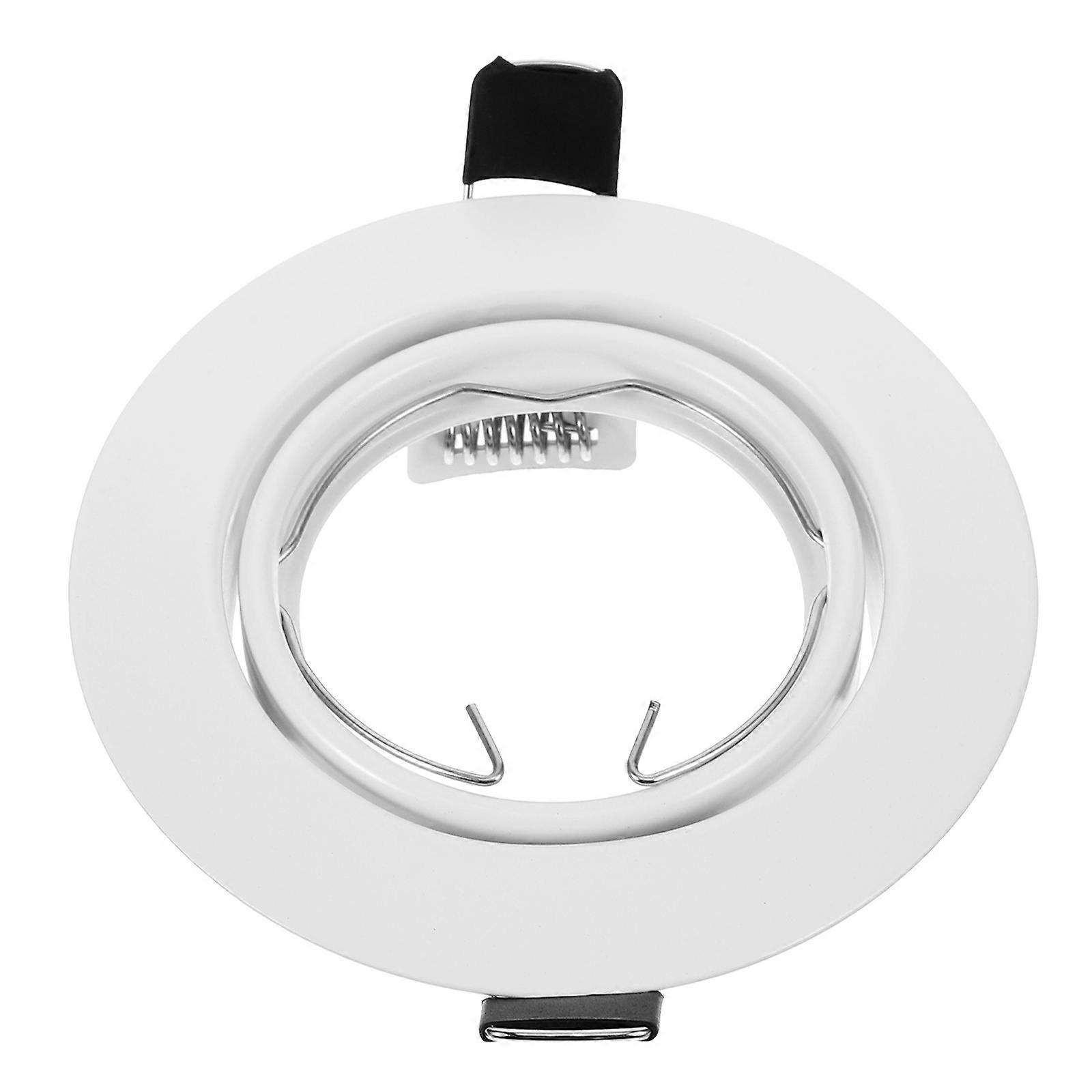 Iron Spotlight Trim Ring for 2Pcs Ceiling Lamp Mount Shell