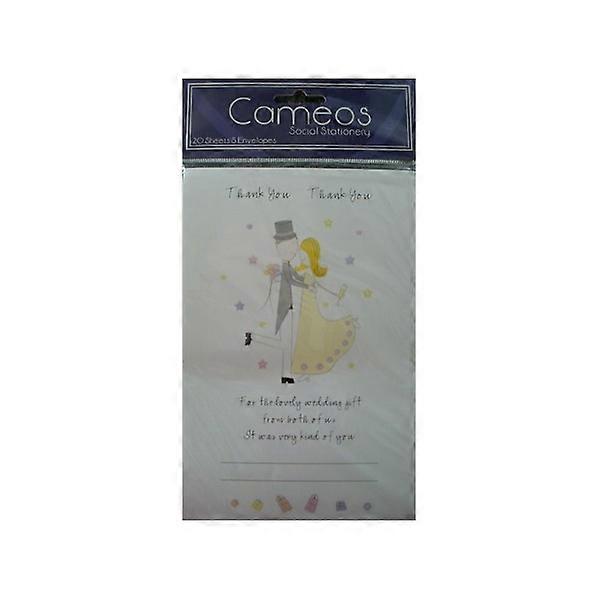 Cameos Thank You Sheets (Pack of 30)