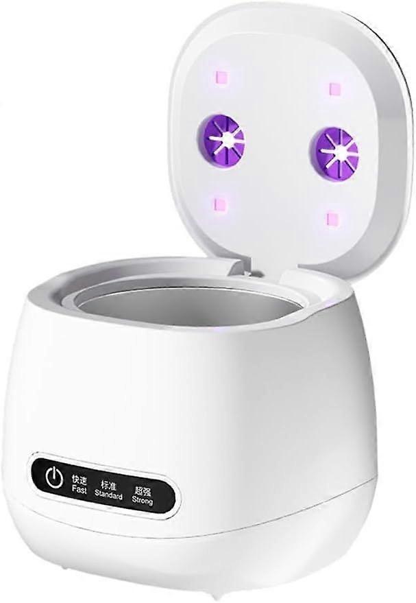 Ultrasonic Retainer Cleaner Machine - UV for Dentures, Aligner, Mouth Guard, Whitening Trays