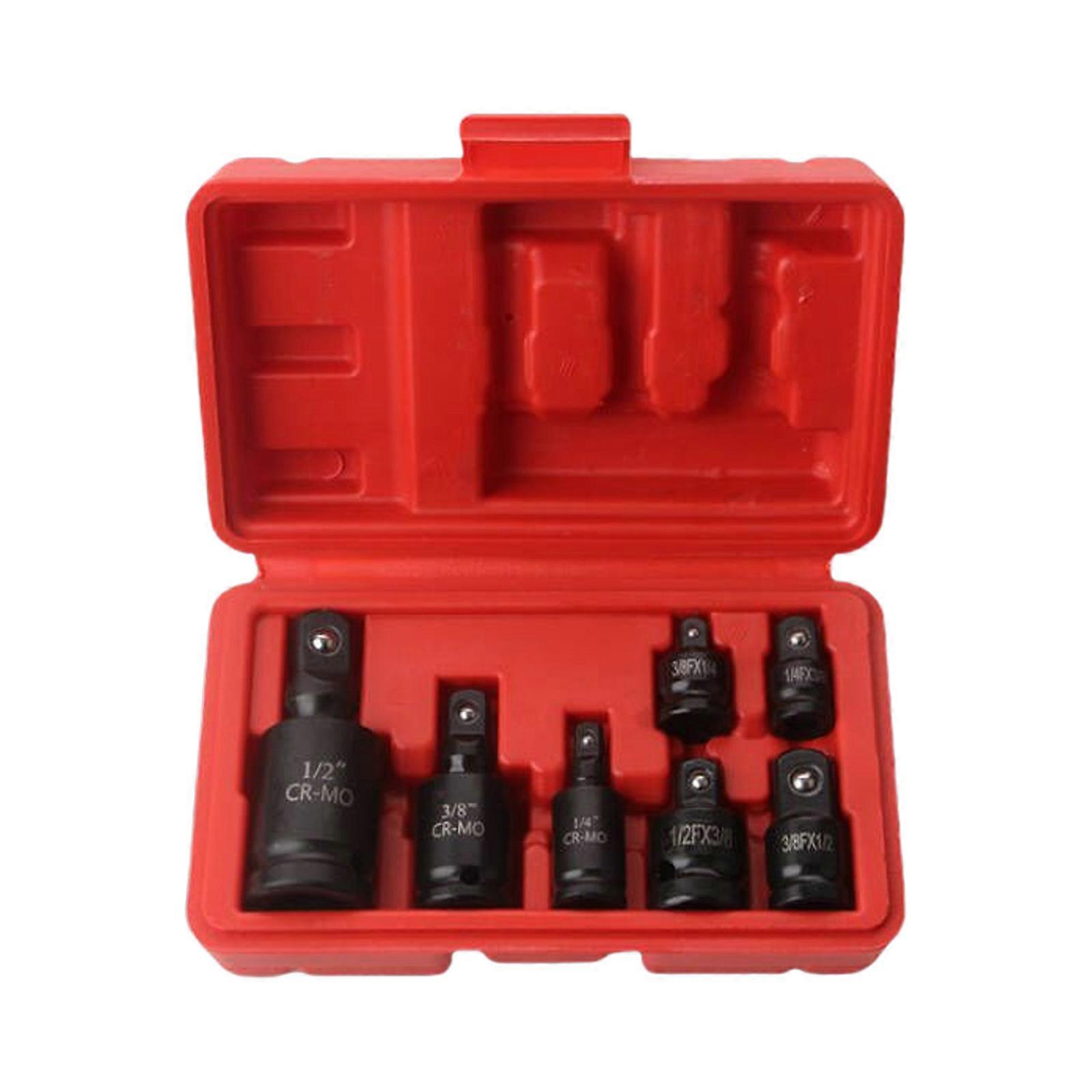 Comprehensive Port Implement Set Quarter Half 3/8 3/4 Drive Handle Unifier Kit Internet Compound Steel for Automotive Repair Multicolor