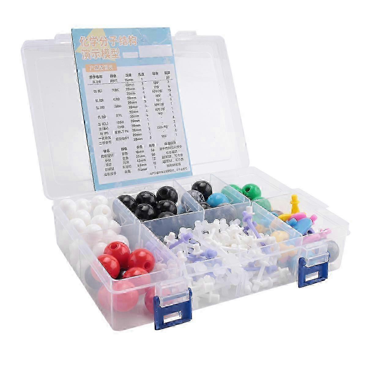 Molecular Model Kit, Organic Molecular Chemistry Set, Atom Element Model Kit for Lessons , Structure