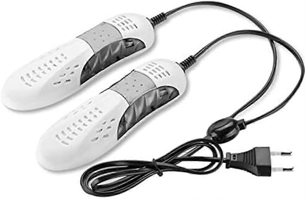Electric Shoe Dryer and Boot Warmer for Sneakers Trainers Ski Boots with Dehumidifying Function White