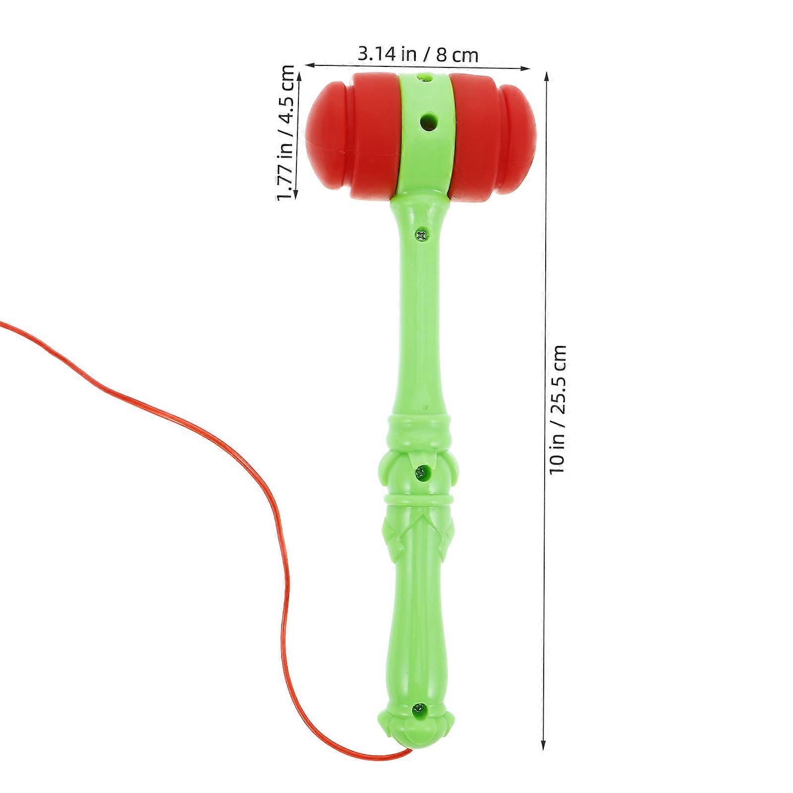 Interactive Hammer Toy Kids Plastic Mallet for Pounding Educational Playing