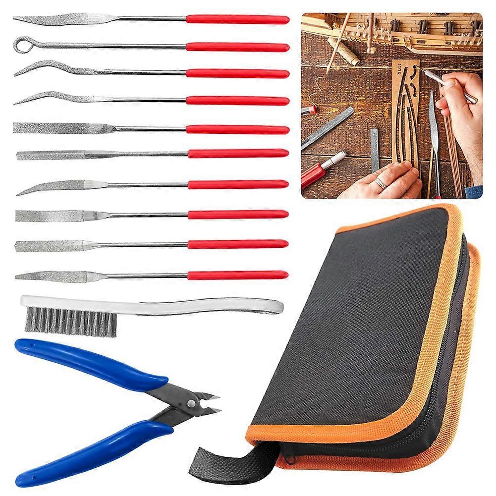 Mini Diamond File Assorted Set Precision Tools