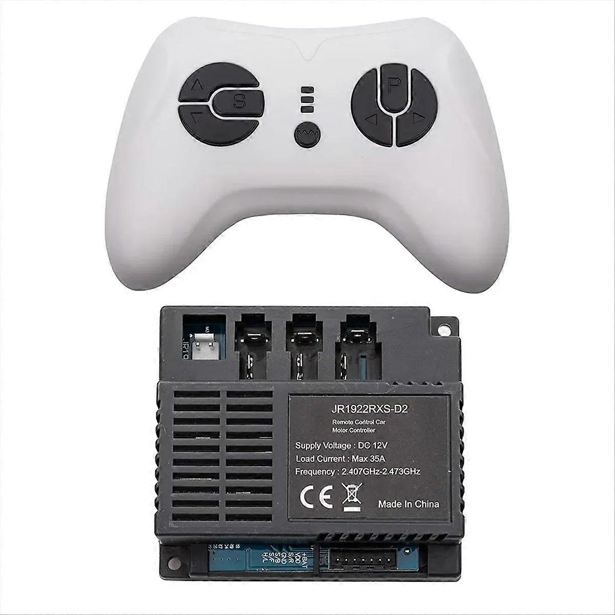 JR1922RXS-D2 سيارة لعبة كهربائية للأطفال 12 فولت وجهاز تحكم عن بعد 2.4 جيجاهرتز