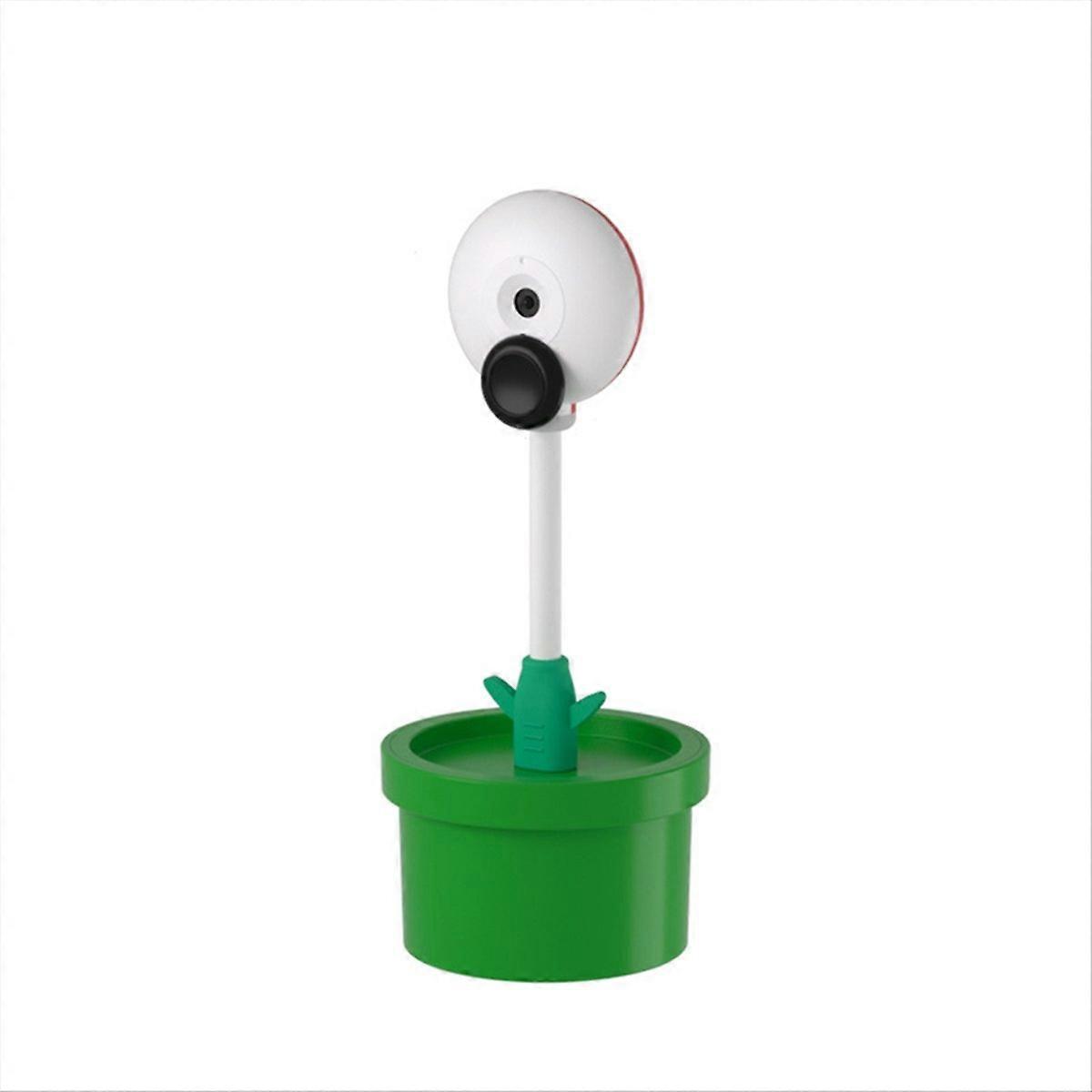 720P Scene Projection HD Camera for Switch 2 White Flower