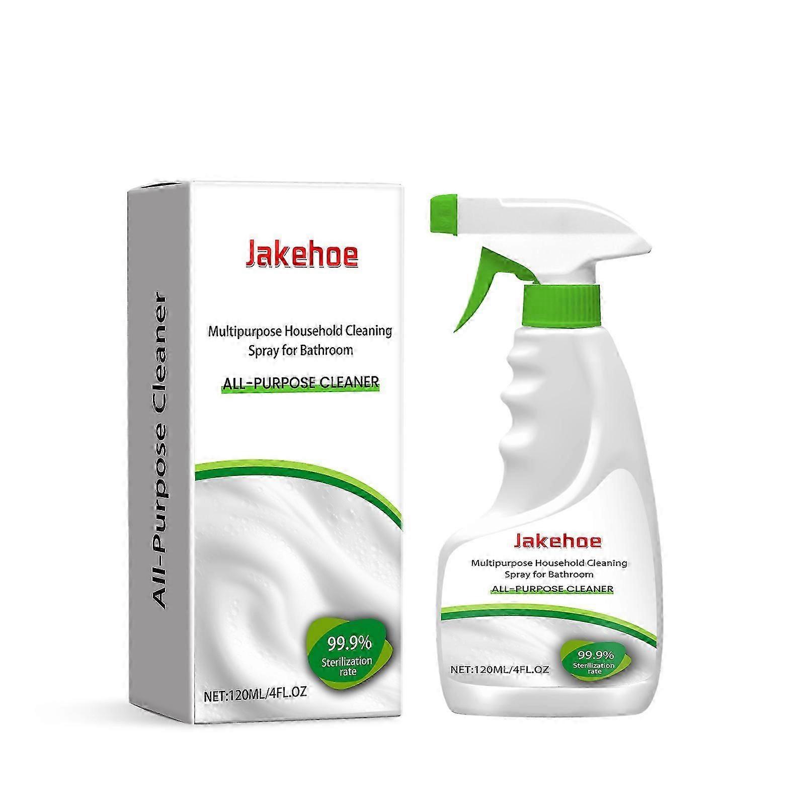 Powerful MultiPurpose Bathroom Cleaning Spray  Deep Clean Tiles, Bathtubs  Toilets  Safe, NonToxic Formula  120ml for Sparkling Hygiene  Effort