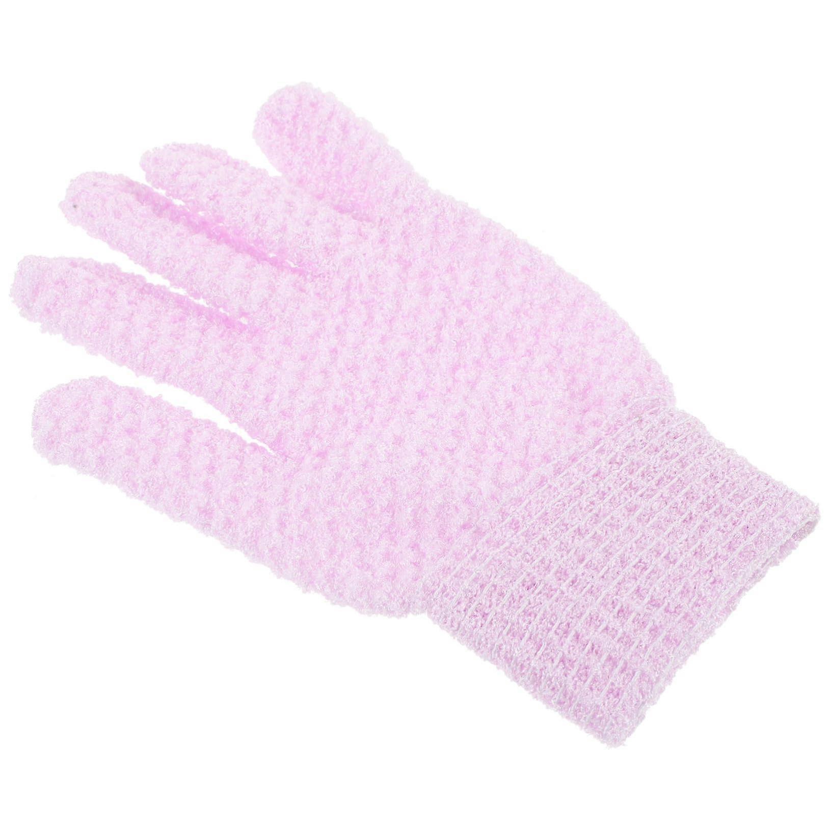 Exfoliating Bath Gloves for Shower Deep Pore Cleansing Durable Toweling for Home and Spa Use