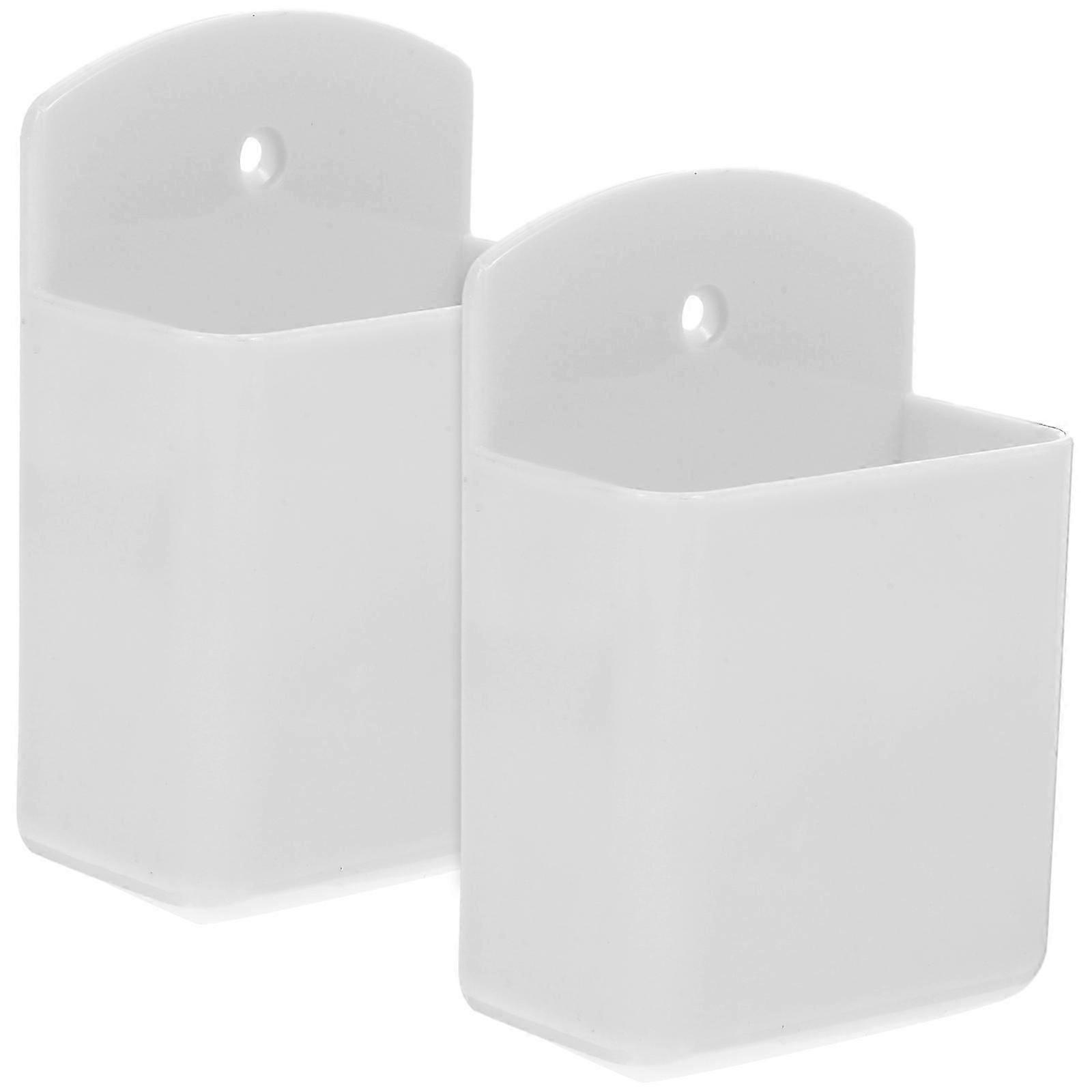 2pcs Support de télécommande Support de télécommande mural Support de télécommande Organisateur mural