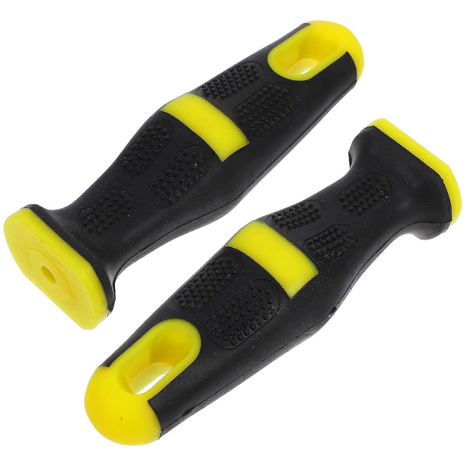 Anti-Slip Handle Plastic File Grip for Files with 2Pcs Multipurpose Use