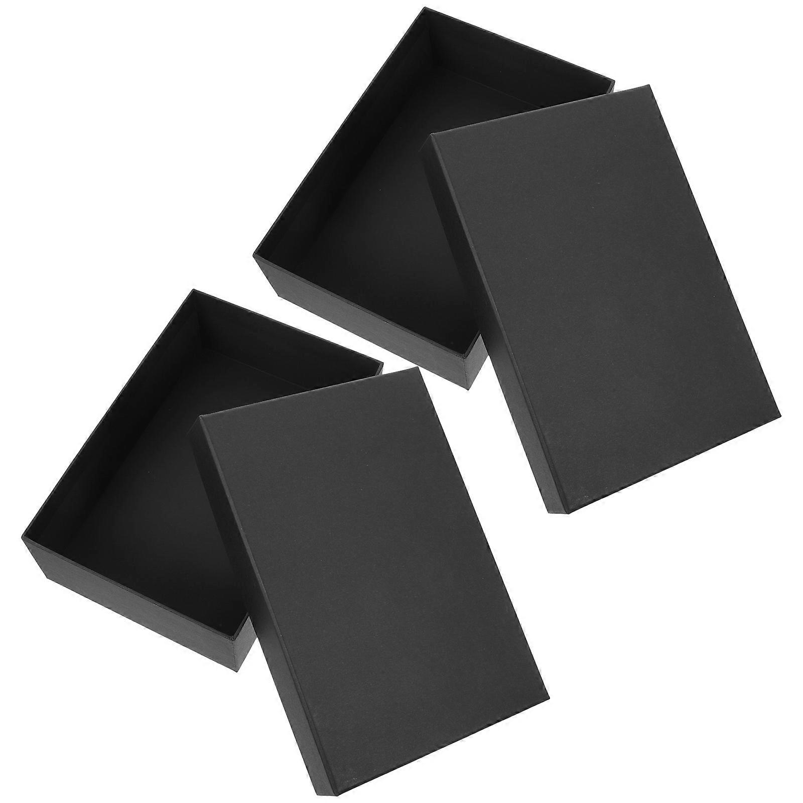 Kraft Paper Gift Box for Storage 4Pcs 's Day Present Boxes