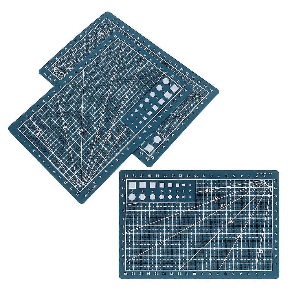 Cutting Board for Crafts Accurate Double-Sided Cutting Mat for Sewing 3Pcs