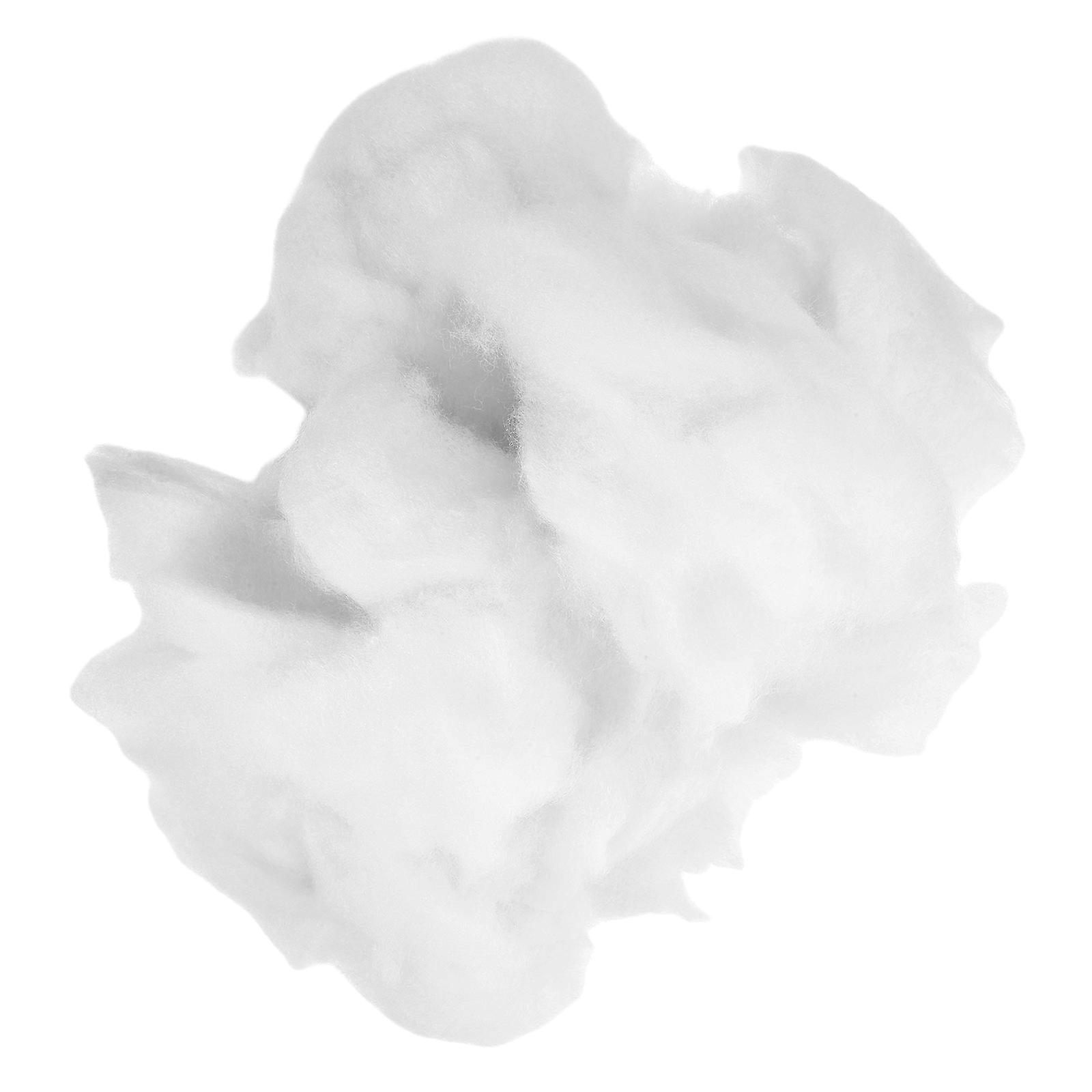 White PP Cotton Filling for DIY Crafts Making Durable and Moisture Absorbent 150g