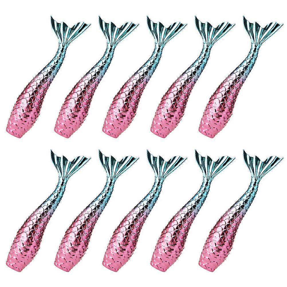 DIY Refillable Lip Gloss Tube with Applicator Wand 10Pcs Set