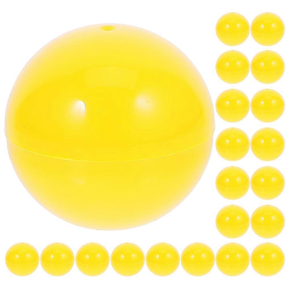 Openable Balls Plastic Raffle Balls for Party Use 25Pcs