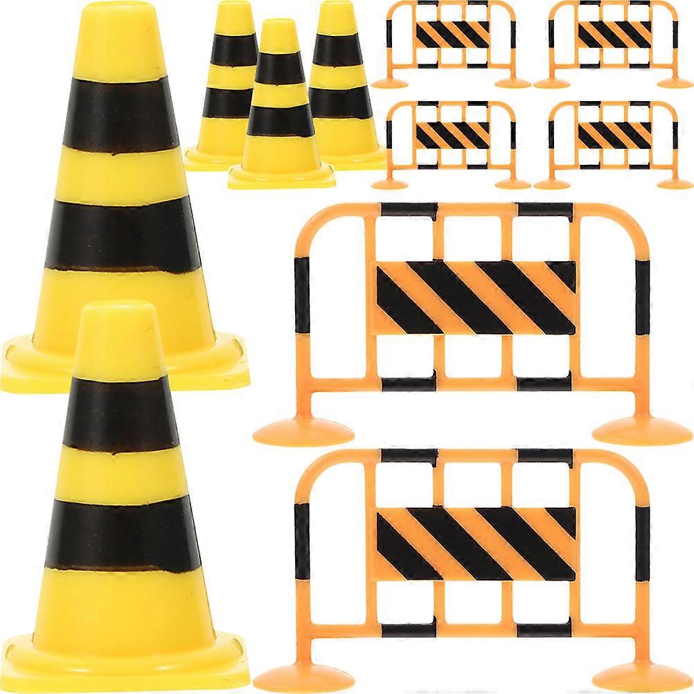 Traffic Cognition Toys Educational Mini Traffic Cones for Play 1Set