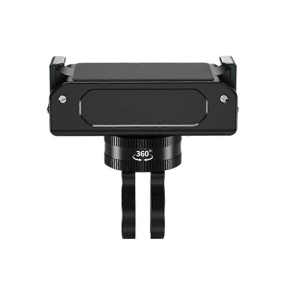 For DJI Osmo Nano/Action 6 Bidirectional Magnetic Quick-Release Base with Damped Rotation and Two-Card 360°.
