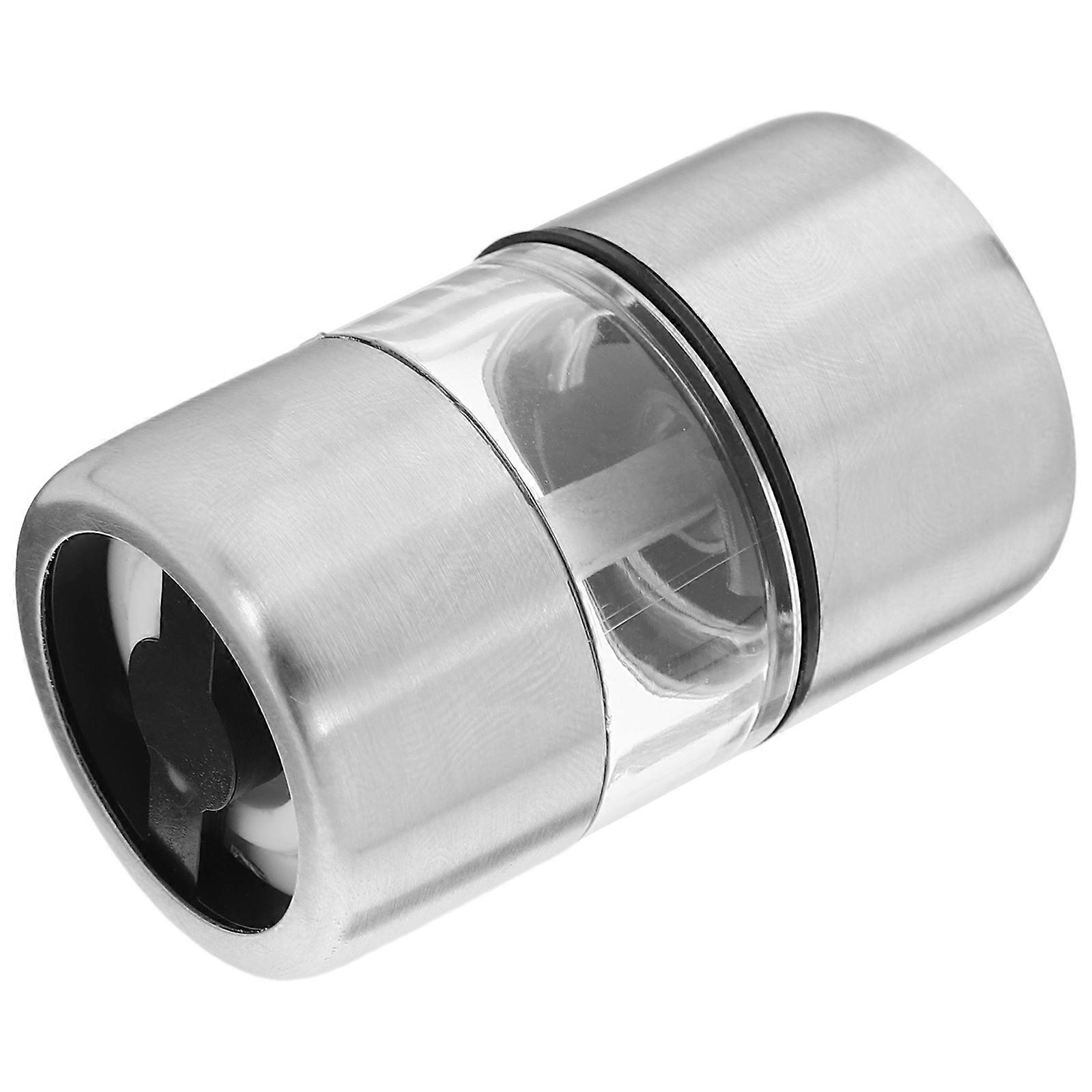 Kitchen Gadget Manual Pepper Grinder for Home Use 2Pcs Silver Tool