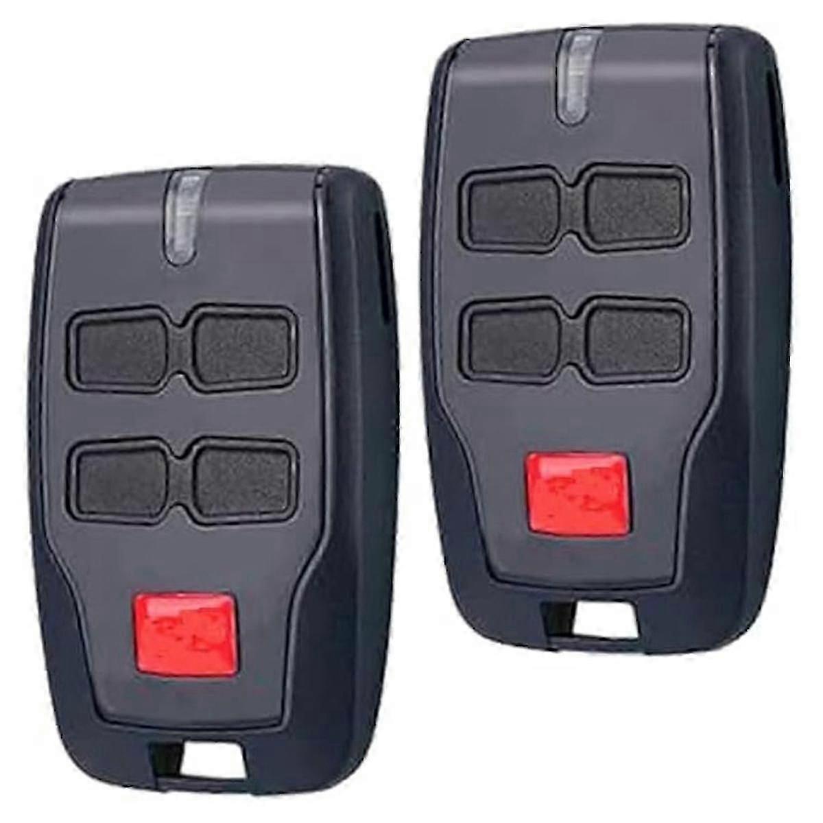 2Pcs Garage Remote Controls for BFT Mitto B RCB,433.92Mhz Rolling Code,4-Channel BFT Remote,for Roll