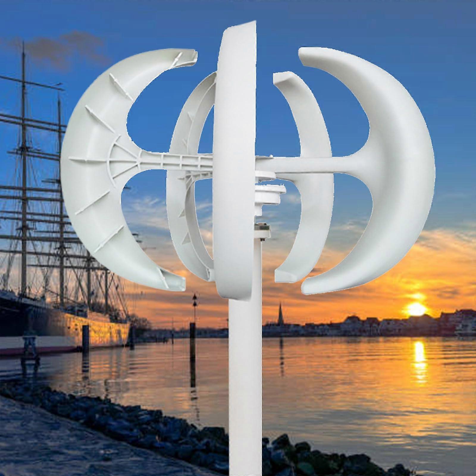 10000W Vertical Wind Turbine Generator Kit 5 Blade with Controller for Efficiency OffGrid Power