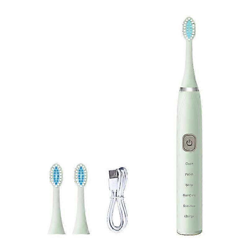 Fairywill Electric Toothbrush Sonic 5 Modes Waterproof USB Fast Charging White