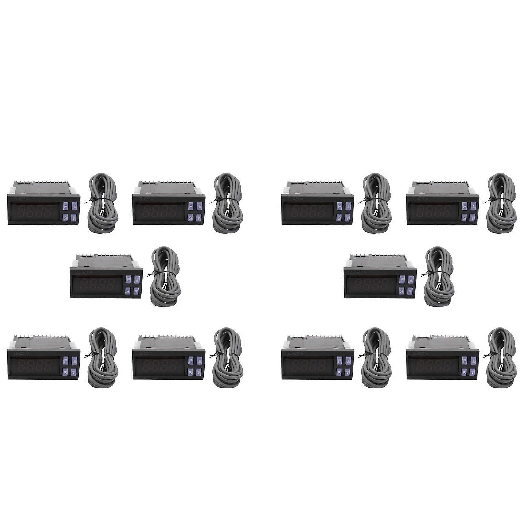 10X LILYTECH ZL-6231A, Incubator Controller, Thermostat with Multifunctional Timer