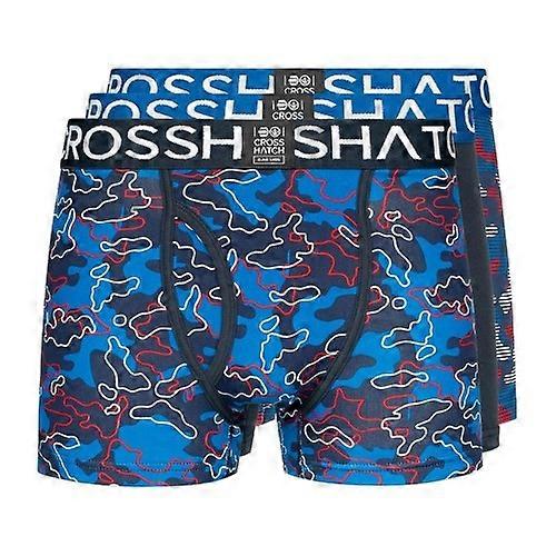 Crosshatch Mens Linamo Open Fly Boxer Shorts
