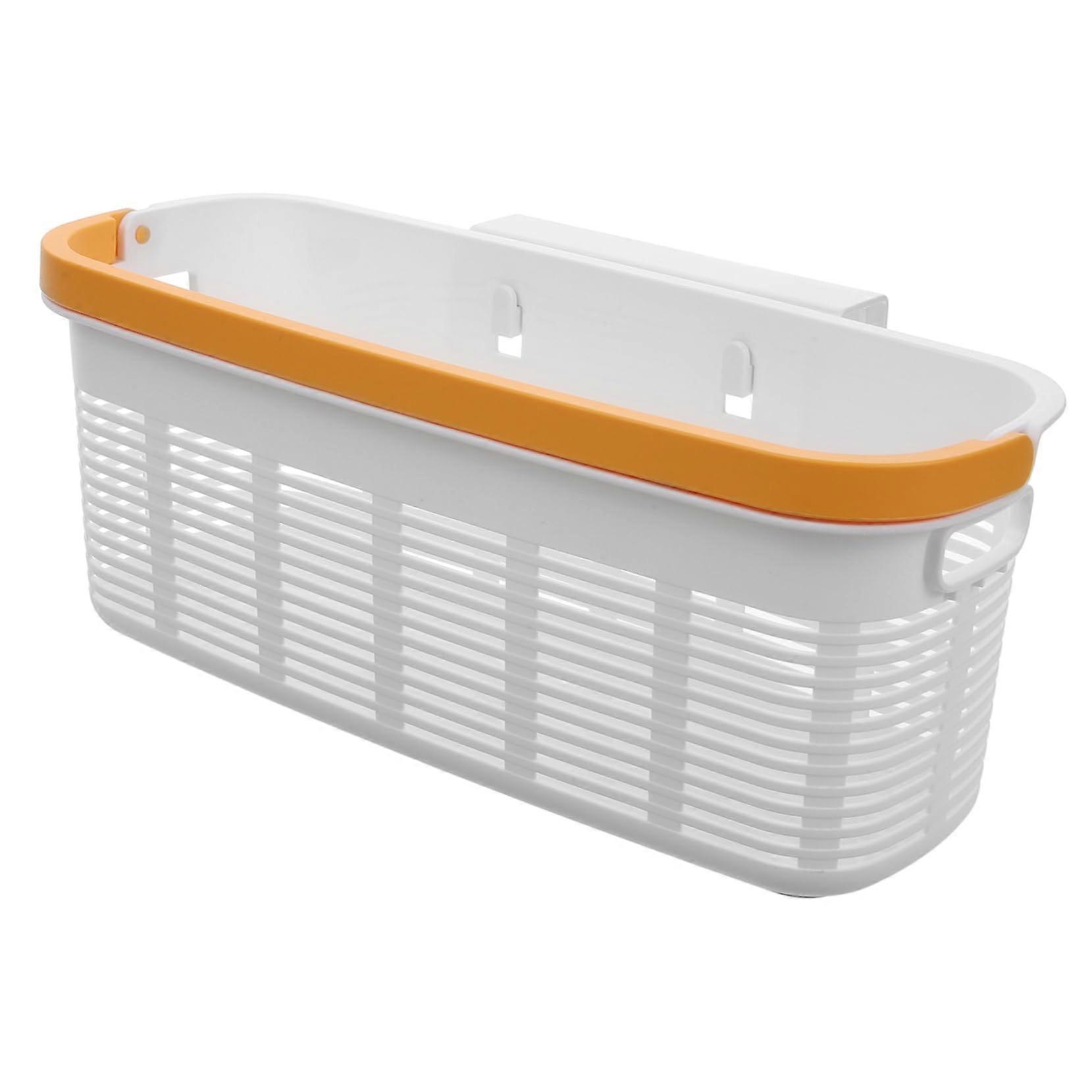 Bedside Hanging Organizer with Hooks, Large Capacity Dorm Bed Storage Basket for SpaceSaving Use Ref:1432