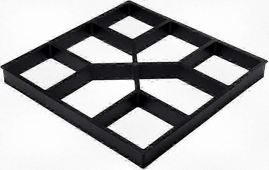 Plastic Flooring Paving Mold for Concrete, Medium Stone Stepping Path Form 2025