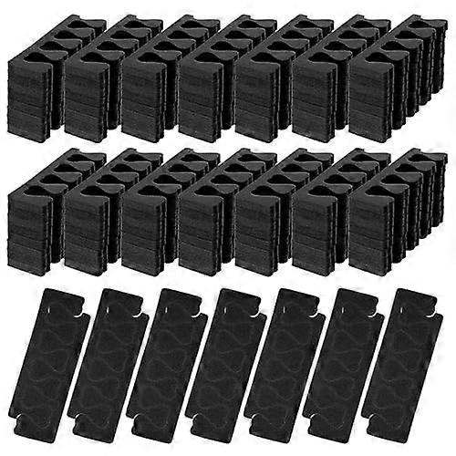 400 Pcs Black Sponge Toe Separators Pedicure Tools Soft Foam Spacers Bulk Pack for Nail Polish