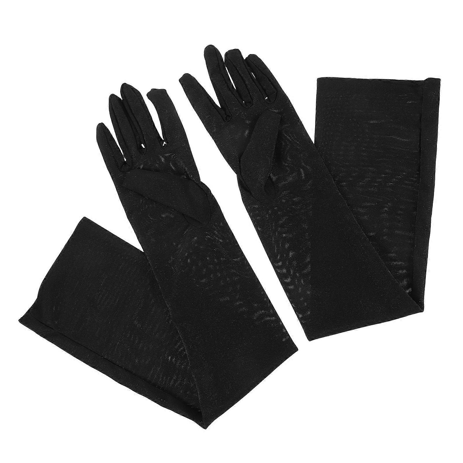 Wedding Gloves Long Elbow Gloves for Hand Dressing Pair