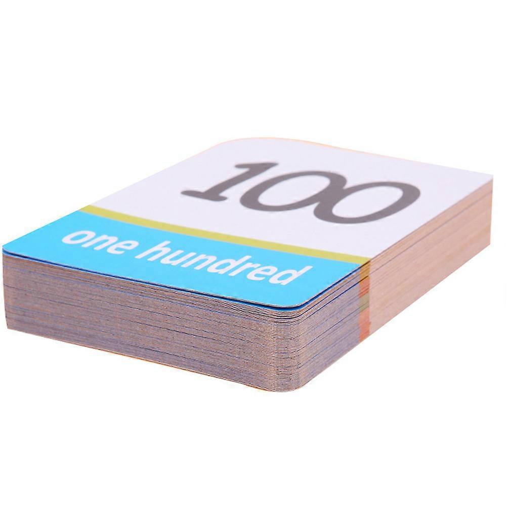 Educational Flash Cards Alphabet and Number Skill Builder for Kids 2Sets