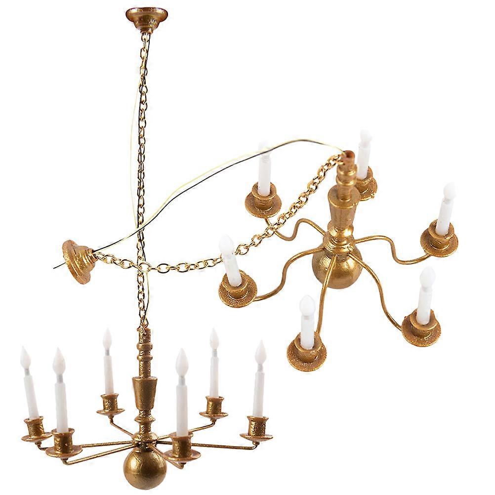 Tiny Ceiling Lamp for Sand Table DIY Lighting 2Pcs Mini Model