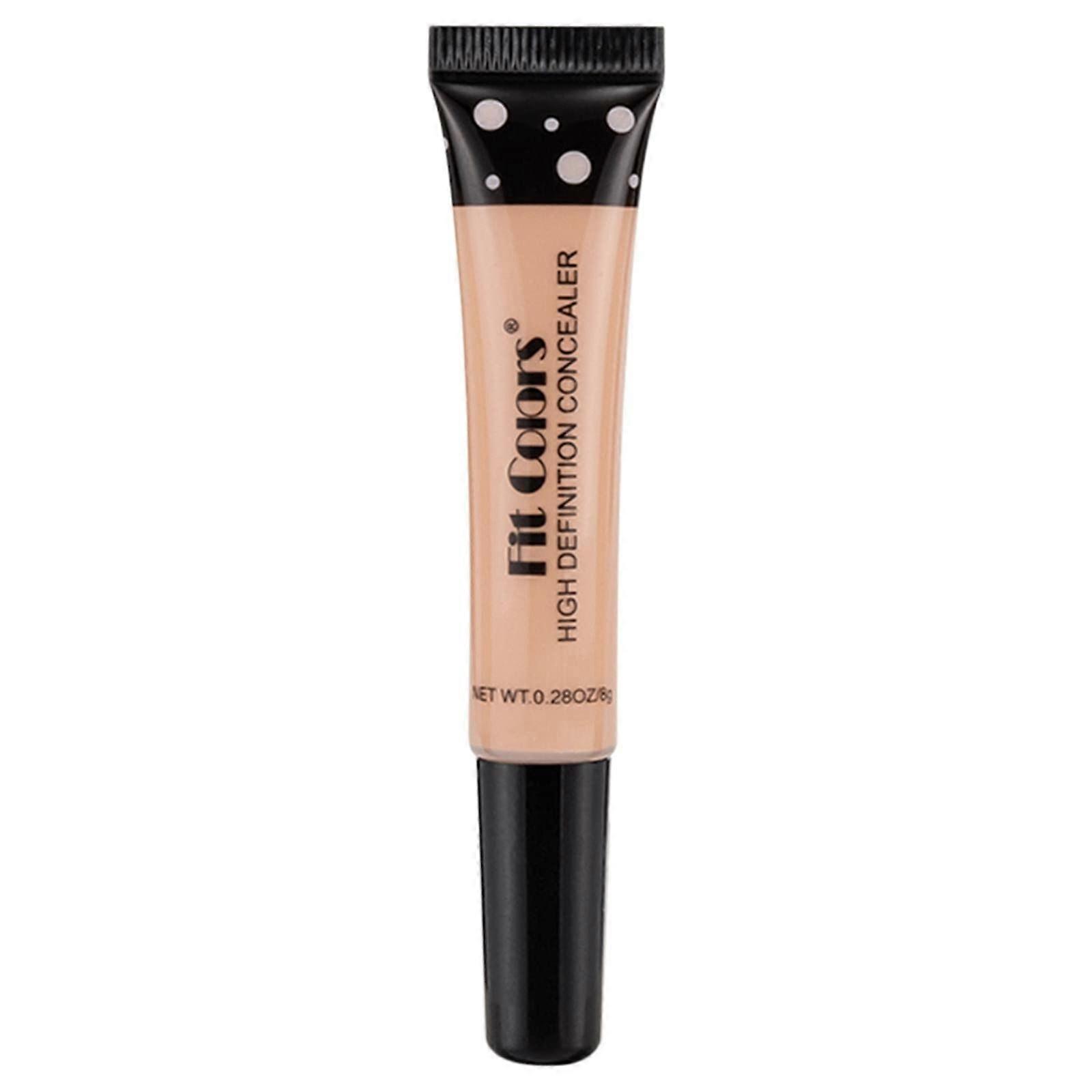 Warm Beige Full Coverage Liquid Concealer and Oil Control Foundation for Dark Circles Acne Spots