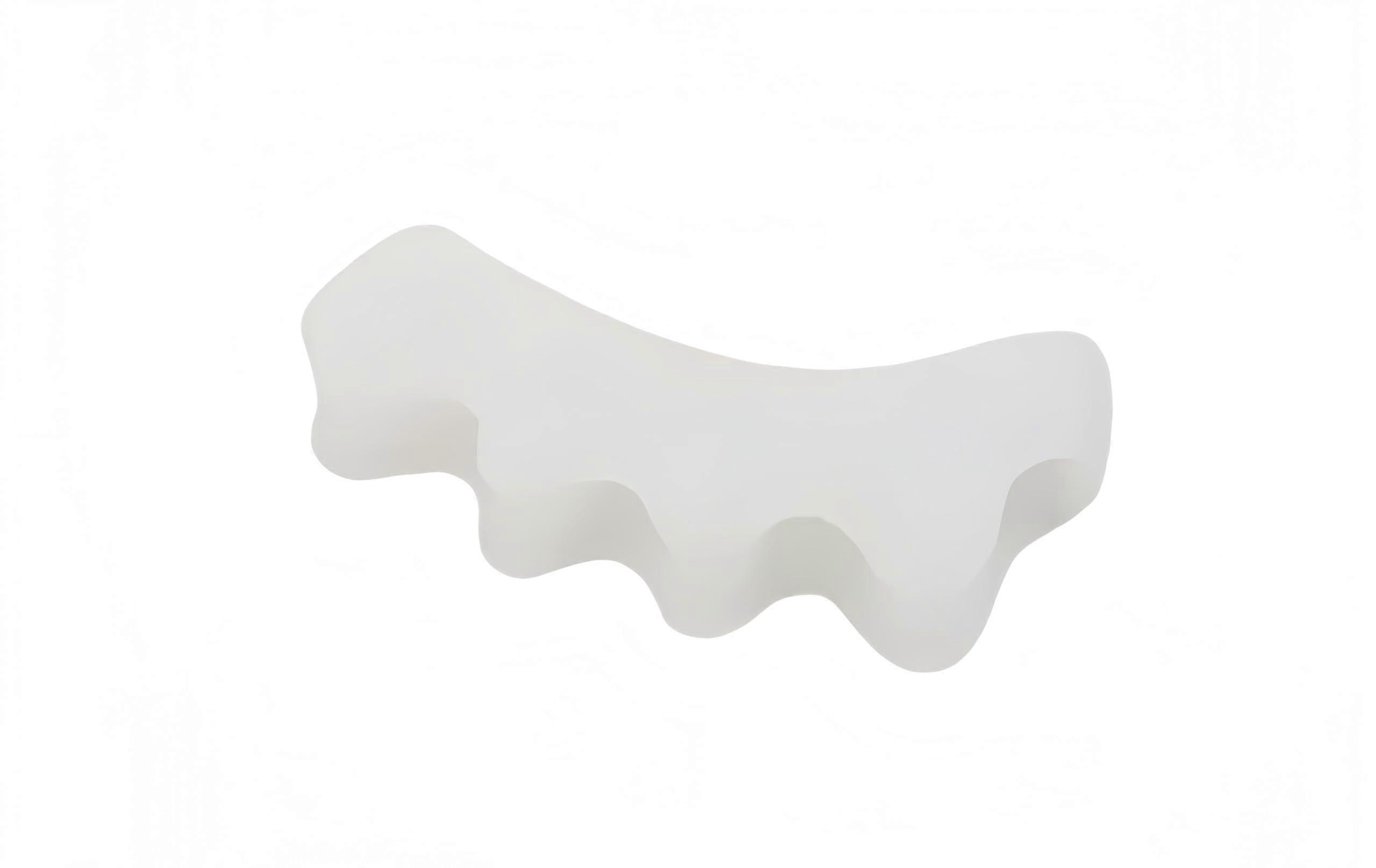 2pcs Silicone Gel Toe Separators and Bunion Corrector for Alignment Support and Pain Relief