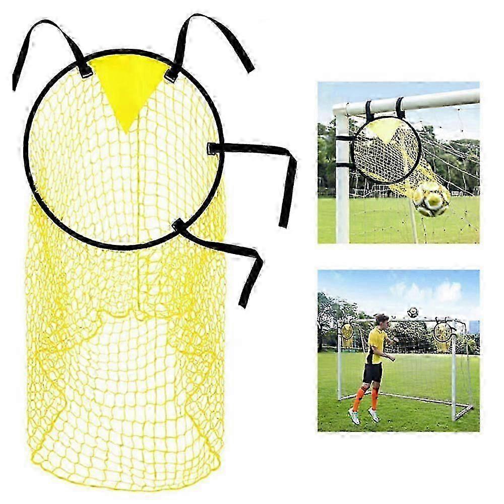 Soccer Training Shooting Net Equipment Training Goal Net Yellow
