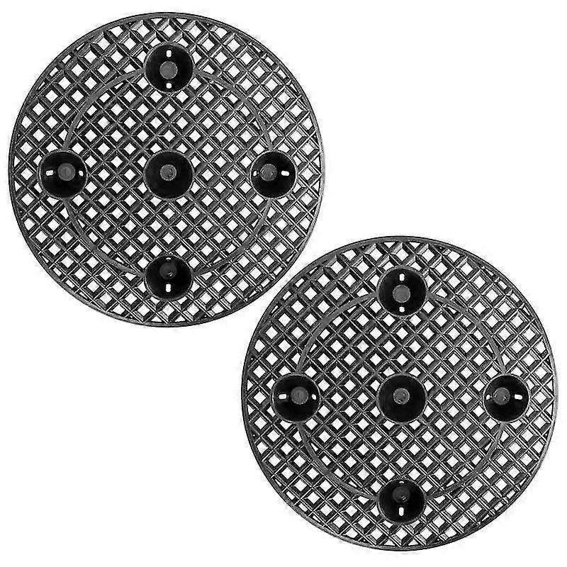2Pcs Flower Pot Tray Durable Sturdy Structure Plastic Pots Riser Riser Stand for Home Garden Outdoor