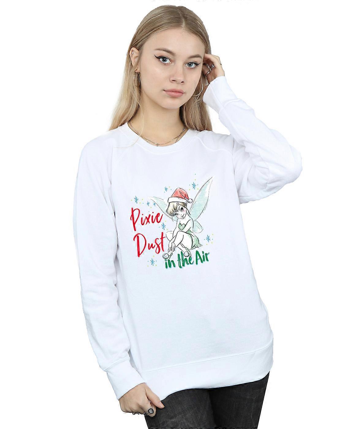 Disney kvinnors Tinker Bell Pixie damm Sweatshirt