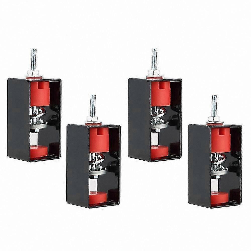 4-Pack Vibration Damping Ceiling Mounts, Spring Isolators for Soundproofing and Shock Absorption