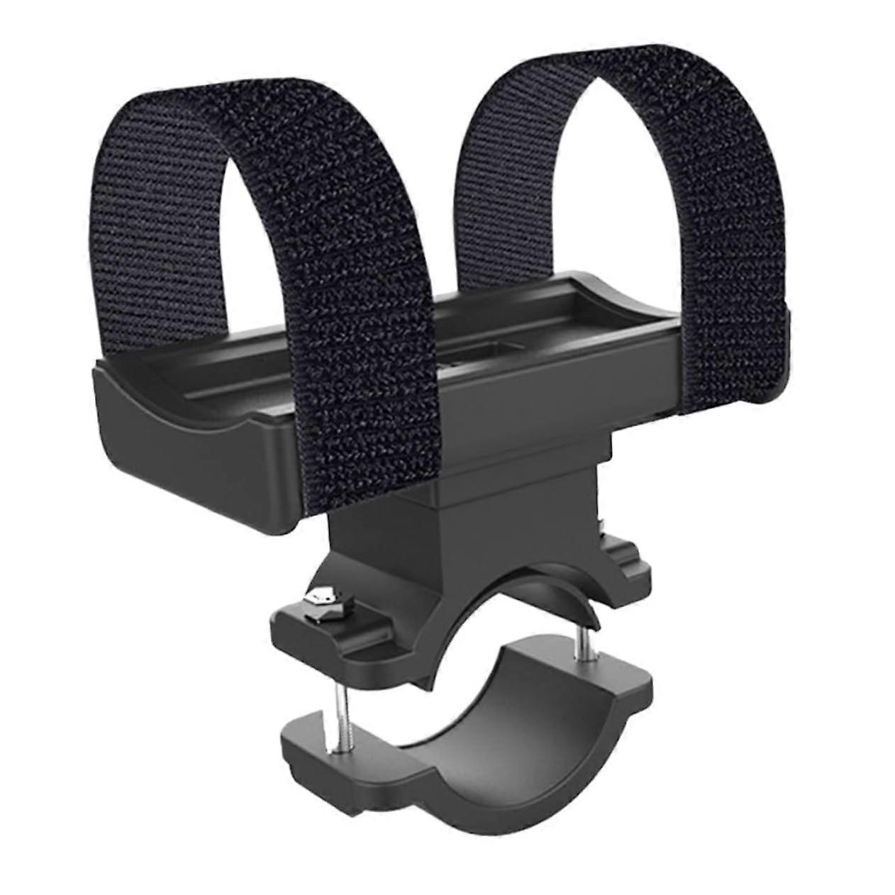 Universal Bike Flashlight Holder with Secure AntiSlip Handlebar Mount for Mountain Cycling