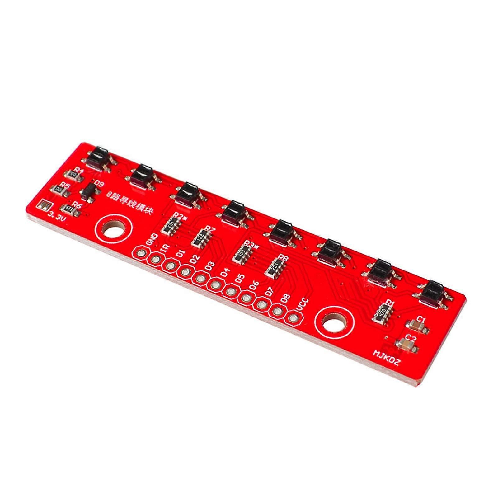 8 Channel Infrared Tracking Sensor Module for Arduino Smart Car Robotics Lab IR Board