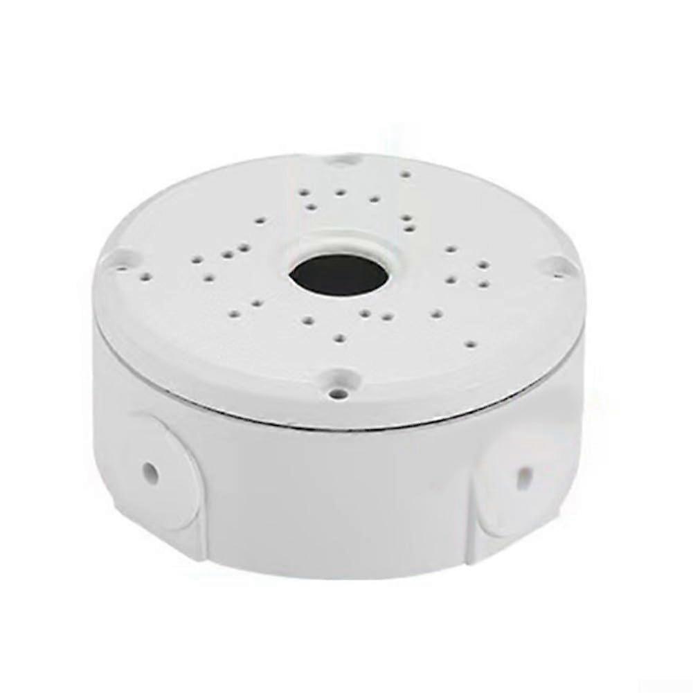 Weatherproof Metal CCTV Junction Box with Cable Management for Easy Secure Camera Mounting 12cm