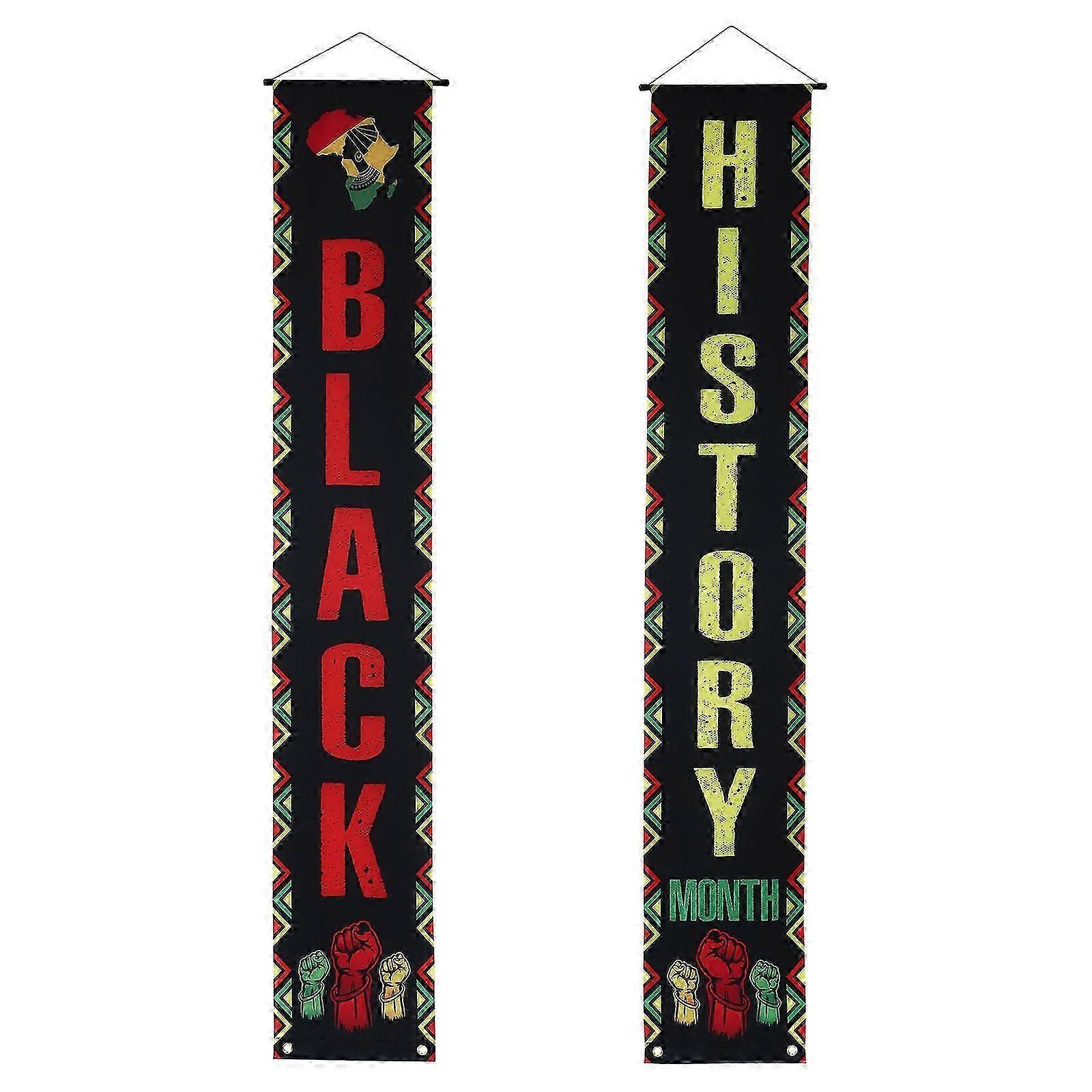 Month Banner Front Door Couplets Hanging 3Pairs