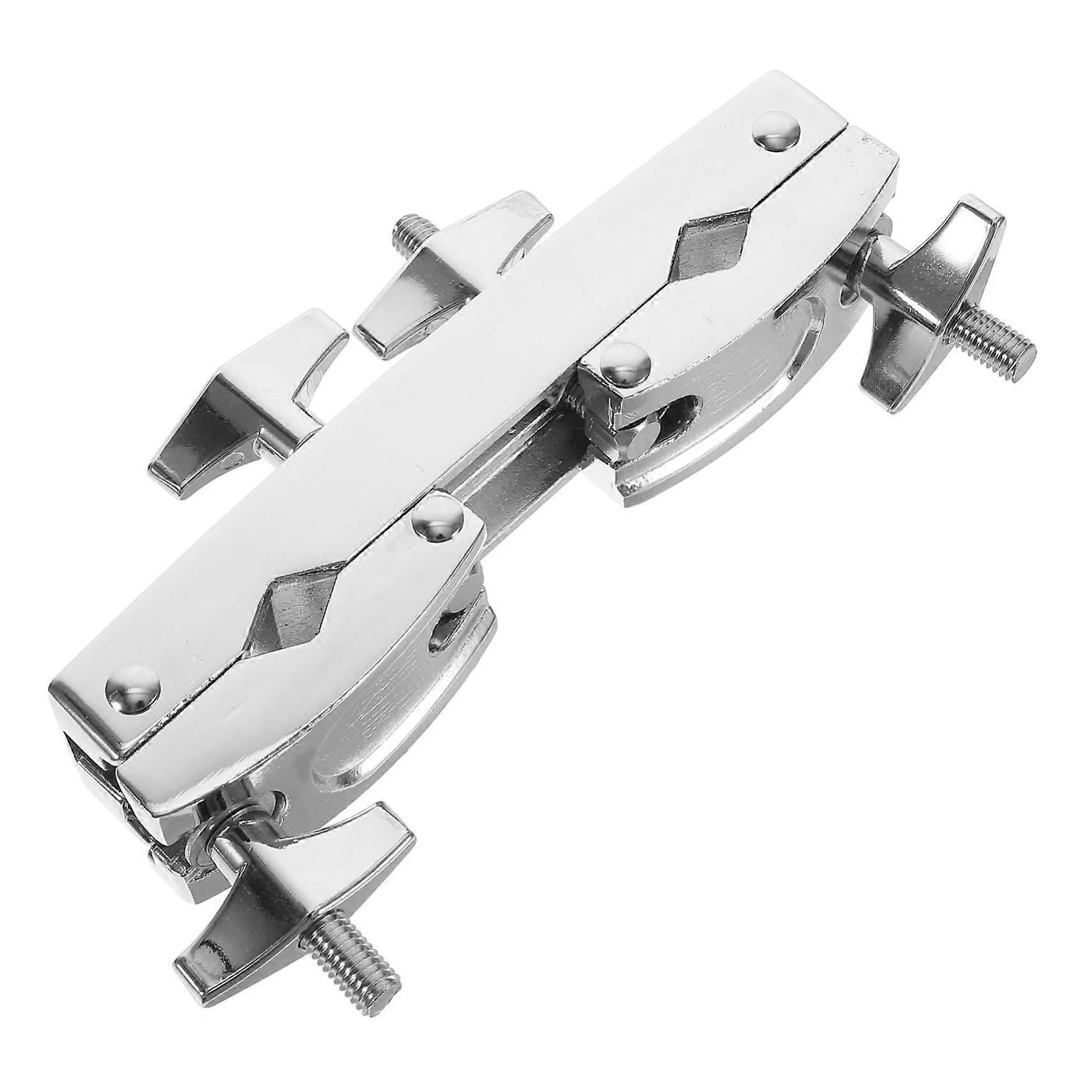 Cowbell Mount for Drum Set with Secure Clamp Bracket, Easy Installation and Durable Finish